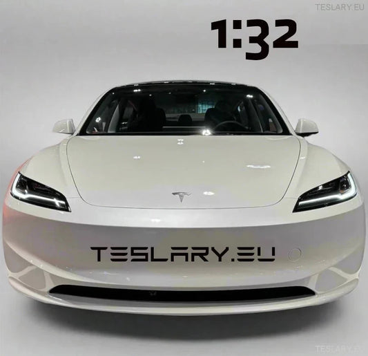 Tesla Model 3+ Highland 2024 1:32 Unofficial Version - TESLARY Tesla Shop Accessories Europe Nederlands Ireland Deutschland Espana Alicante France Italia