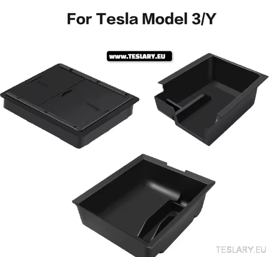 Tesla Model 3 / Y Accessories 4 Piece Kit Centre Console Organizer + Camera Privacy Cover - TESLARY Tesla Shop Accessories Europe Nederlands Ireland Deutschland Espana Alicante France Italia