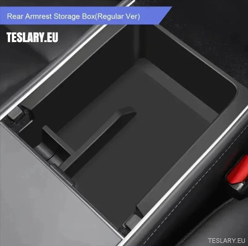 Tesla Model 3 / Y Centre Console Rear Organiser Tray Front or Rear - TESLARY Tesla Shop Accessories Europe Nederlands Ireland Deutschland Espana Alicante France Italia