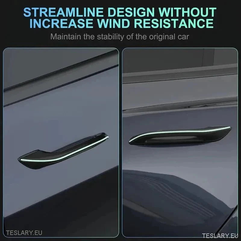Tesla Model 3 / Y Exterior Door Handles ( 4 PIECES ) - TESLARY Tesla Shop Accessories Europe Nederlands Ireland Deutschland Espana Alicante France Italia