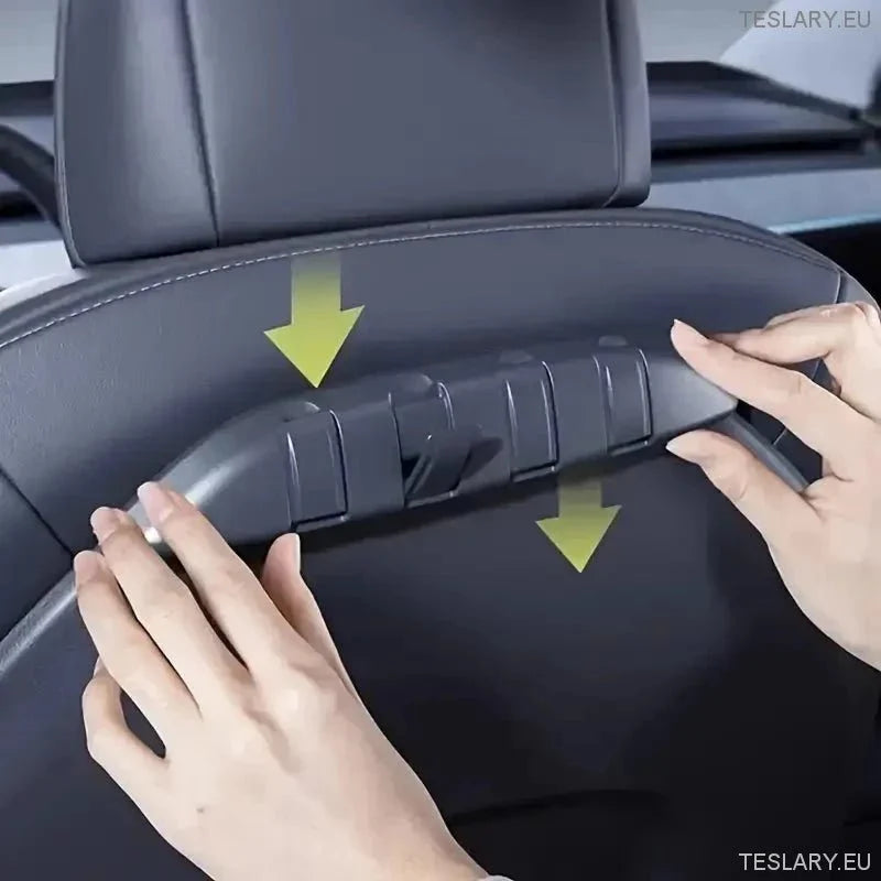 Tesla Model 3 / Y & Highland Hidden Hook for Back of Passenger or Driver Seats - TESLARY Tesla Shop Accessories Europe Nederlands Ireland Deutschland Espana Alicante France Italia