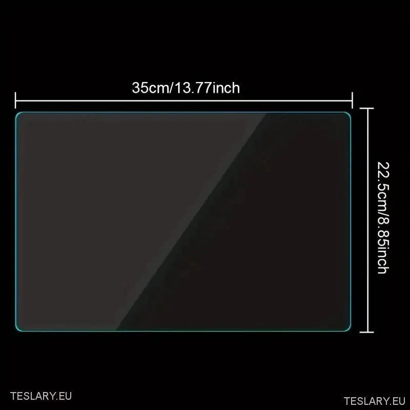 Tesla Model 3 / Y Tempered Glass Screen Protector - TESLARY Tesla Shop Accessories Europe Nederlands Ireland Deutschland Espana Alicante France Italia