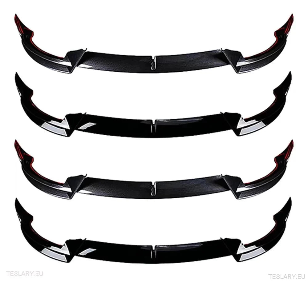 Tesla 3/Y Bodykit Front Diffuser Spoiler Black or Carbon - Tesla Shop Europe - TESLARY.IE Ireland - France boutique- Deutschland Geschäft- España comercio - Nederland winkel- TESLARY.IE