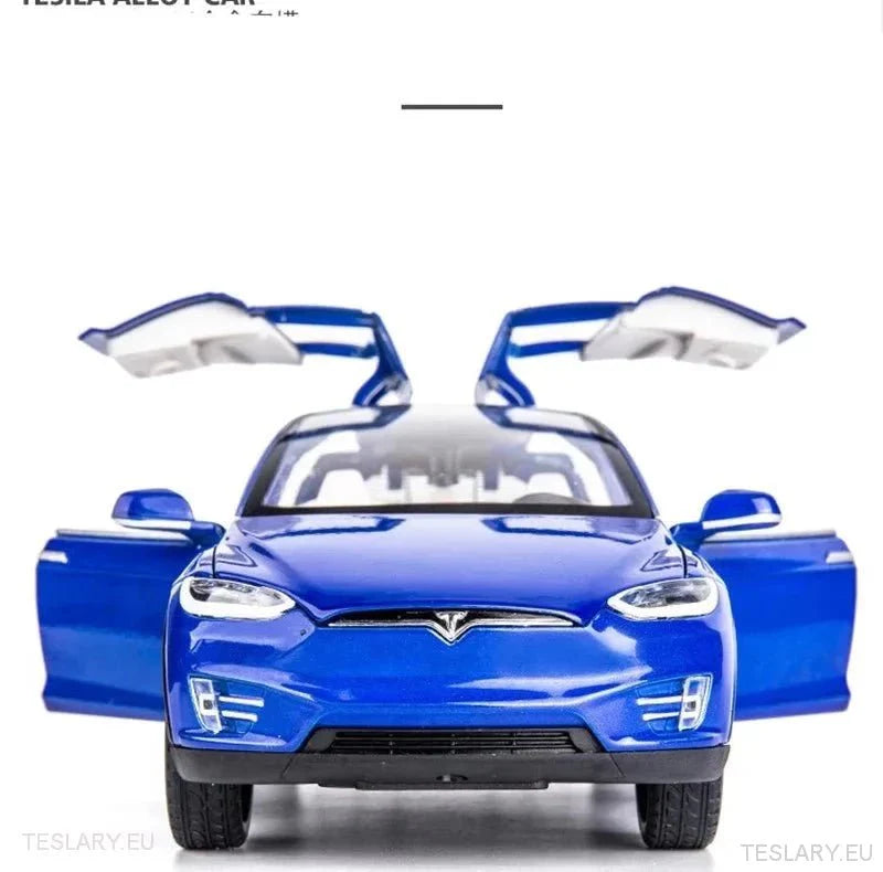 Tesla Model Model X  1:24 Unofficial Version ( RED ) - Tesla Shop Europe - TESLARY.IE Ireland - France boutique- Deutschland Geschäft- España comercio - Nederland winkel- TESLARY.IE