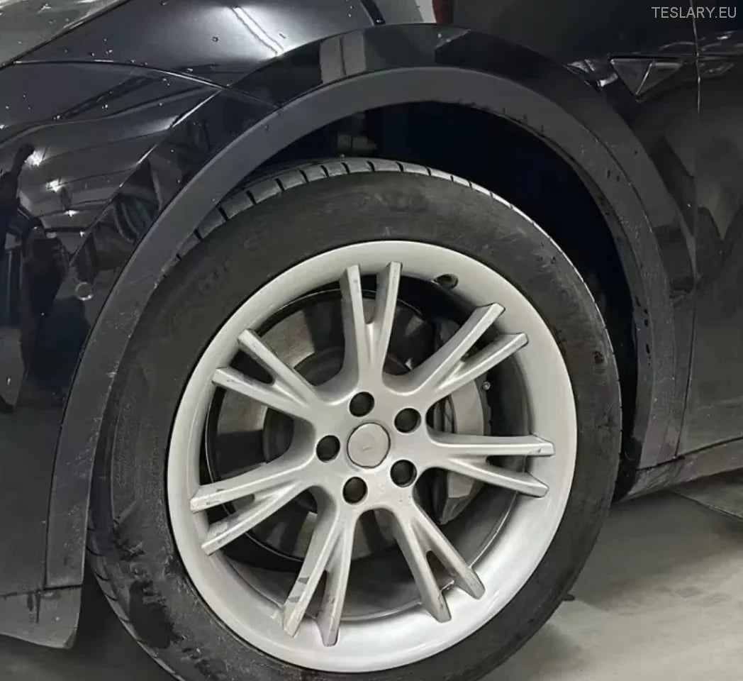 Tesla Model Y 19" Gemini Protective Rim Covers ( Silver )