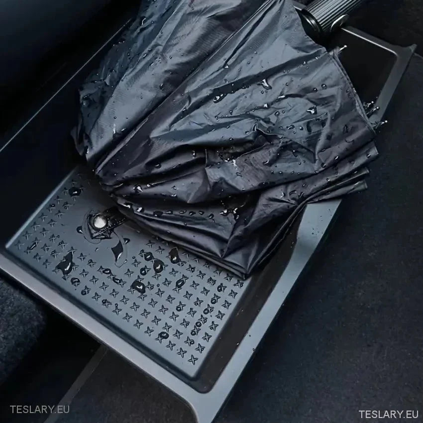 Tesla Model Y Front & Rear TPU Seat Tray Drawer Organisers