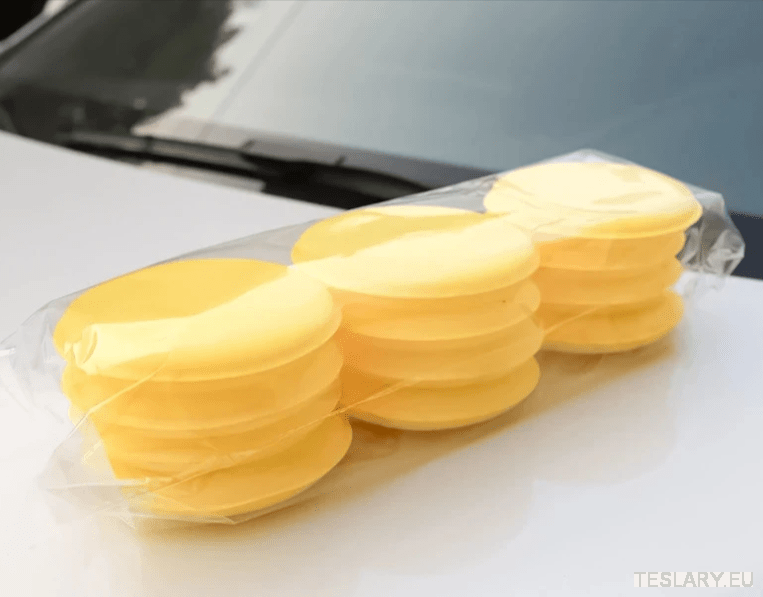 TESLA & Other EV Waxing & Polishing Sponges, High Density Foam Applicator Pads For Detailing & Curing, Car Wash Supplies - TESLARY Tesla Shop Accessories Europe Nederlands Ireland Deutschland Espana Alicante France Italia