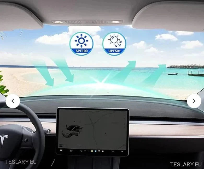 Tesla Y Dashboard Interior Protector ( MODEL Y LOGO ) - Tesla Shop Europe - TESLARY.IE Ireland - France boutique- Deutschland Geschäft- España comercio - Nederland winkel- TESLARY.IE