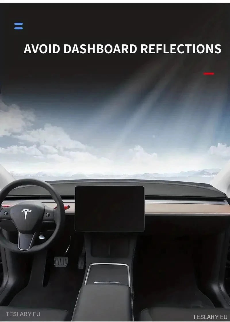 Tesla Y Dashboard Interior Protector ( MODEL Y LOGO ) - Tesla Shop Europe - TESLARY.IE Ireland - France boutique- Deutschland Geschäft- España comercio - Nederland winkel- TESLARY.IE