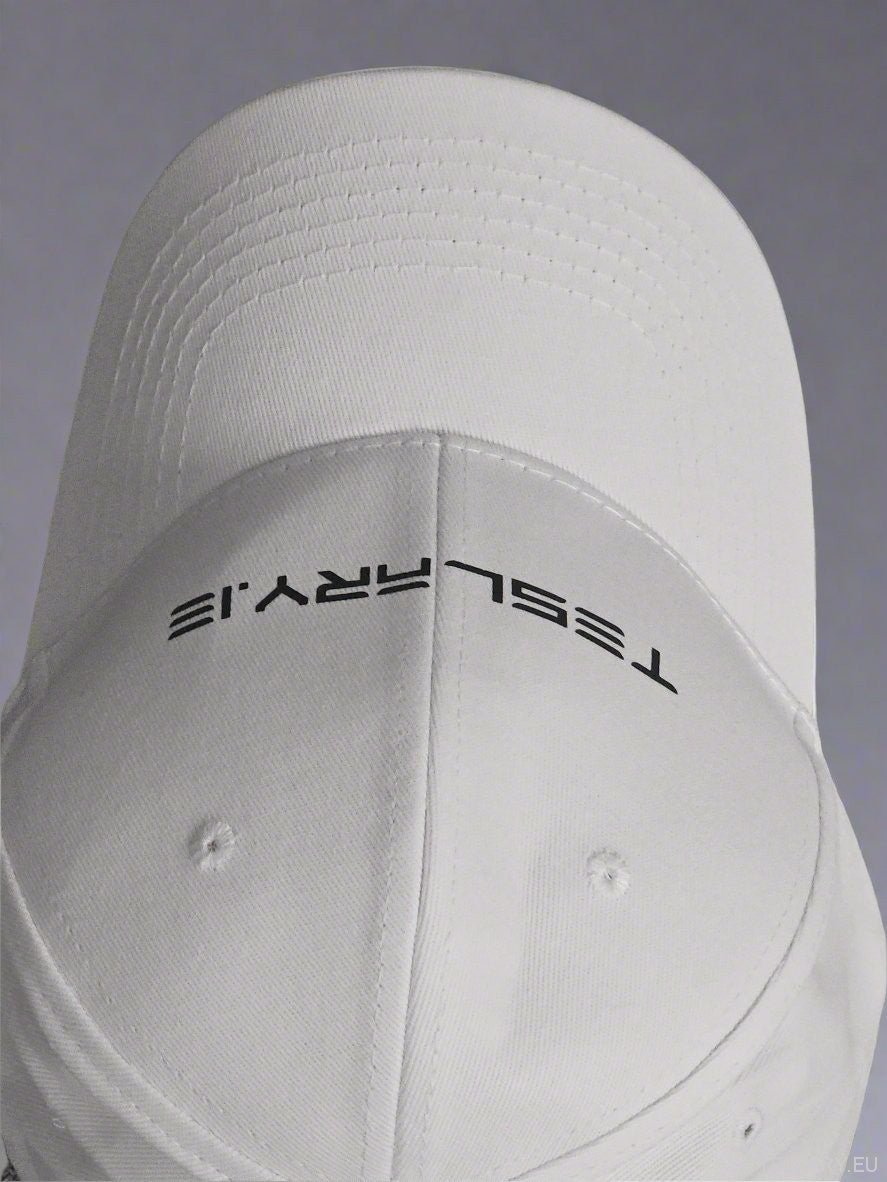 TESLARY BASEBALL HAT WITH LOGO TESLA SHOP ACCESSORIES IRELAND EUROPE DEUTSCHLAND FRANCE ESPANA UNITED KINGDOM
