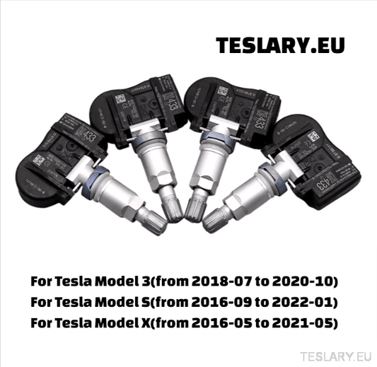 Tyre Pressure TPMS Sensors for Tesla 3 S X 2016 - 2021 - TESLARY Tesla Shop Accessories Europe Nederlands Ireland Deutschland Espana Alicante France Italia